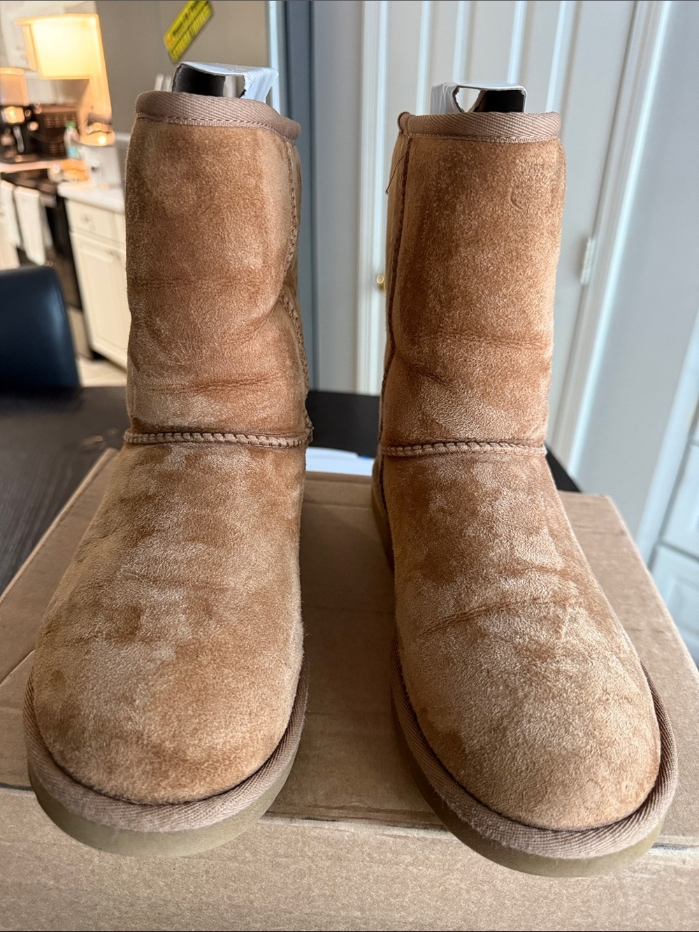 UGG Classic Short II Boots In The Chestnut color